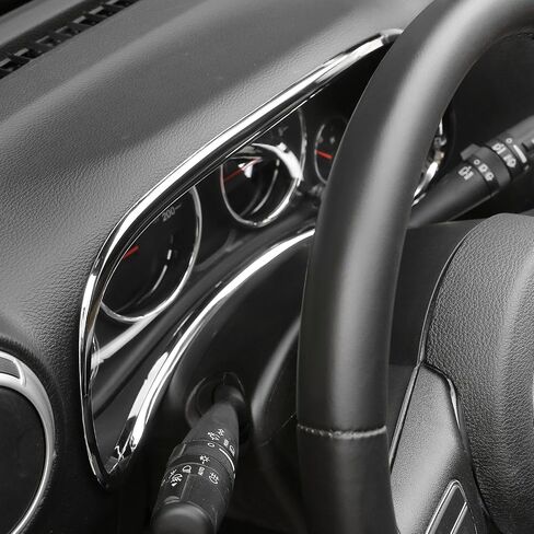 Jimen Compatible with 2011-2018 Jeep Wrangler JK & Unlimited Instrument Panel Trim Cover Dashboard Accessories (Pink) in Saudi Arabia
