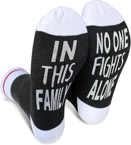 You Picked The Wrong Badass, Cancer Socks, Women Men Gift for Cancer Surgery Recovery, Breast Cancer Survivor Gift, Chemo Gift, Novelty Gift for Thanksgiving Christmas Birthday, 1 Pair-06 in Saudi Arabia