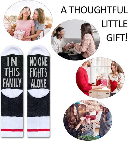 You Picked The Wrong Badass, Cancer Socks, Women Men Gift for Cancer Surgery Recovery, Breast Cancer Survivor Gift, Chemo Gift, Novelty Gift for Thanksgiving Christmas Birthday, 1 Pair-06 in Saudi Arabia