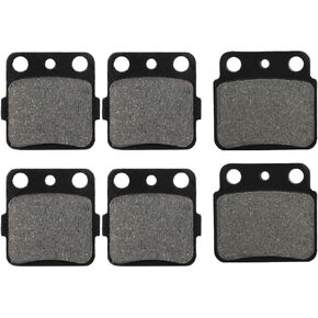 ECCPP Brake Pads Replacement For Suzuki LTZ 400 DVX 400 KFX 400, FA84 FA137 Front+Rear Replacement Brake Pads