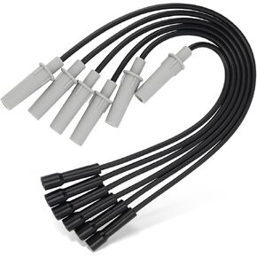5019593AA Spark Plug Wire Kit for 2001-2010 Dodge Grand Caravan,Chrysler Town & Country, 2005-2008 Pacifica/2009-2010 Volkswagen Routan Replace# 05019593AA, 7B0905409