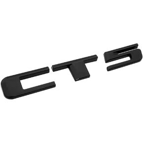 1x CT5 Nameplate Sport Fit for CT5 Rear Trunk Decklid Letter Adhesive Badge Emblem (Gloss Black), OLASDG-02