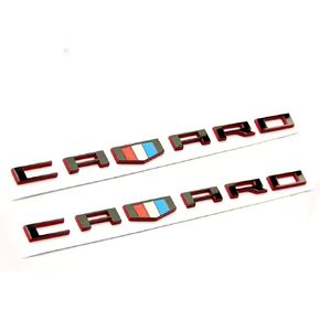 Yoaoo 2Pack OEM Red line Letter Emblem 3D Badge Compatible with Zl1 1LE Rs Ss Zl1 Z28 Redline