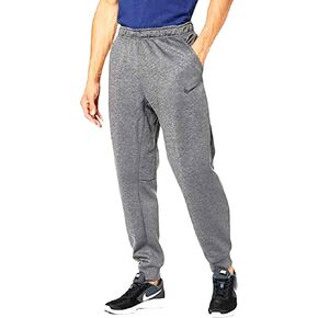 Nike Therma Men's Dri-FIT Tapered Training Pants Grey Heather CV7739-063 (Medium)