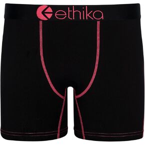 Ethika Mens MID Boxer Brief | *Solids* Black Roz