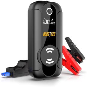 Jump Starter – 2000A Portable Jump Starter for Car – 12V Battery Charger Car Jump Starter – USB Type-C Rechargeable Jump Starter Power Pack – Battery Jump Starter with LED Light and Display