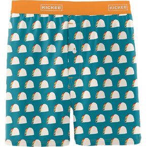 Kickee Men’s Underwear in Fun Prints, Silky Soft Printed Boxer Briefs for Men, Family Fun Collection