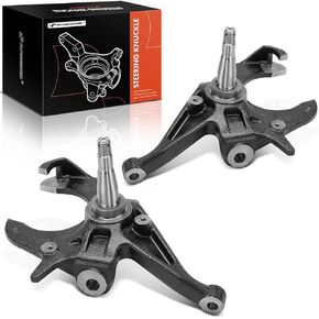 A-Premium 2 x Front Suspension Level Kit, 2 inches Lift Spindles, Compatible with Chevrolet S10 1982-2004 & GMC S15 1982-1990, Sonoma 1991-2004