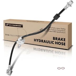 A-Premium Front Passenger Brake Hydraulic Hose Compatible with Ford Models - For F-150 SVT Raptor 2010 2011 - Replace# AL3Z2078F(Pack of 2)
