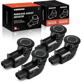 A-Premium 4-PC Reverse Backup Parking Assist Sensor Compatible with Select Toyota & Lexus Models - Sienna 2007-2010, LS430 2001-2006, Replace# 8934112041C0