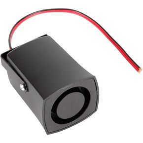 Reverse Beeper, Universal 12V 115db ABS High Sensitivity Car Reversing Alarm Back Up Horn Beeper Buzzer Black Model aircraft accessories