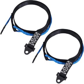 2pcs Plow Strap for ATV UTV Winch, 76.8 Inch Snow Plow Lift Strap Heavy Duty Winch Snow Plow Belt for Standard or Wide Winches Plow Accessories