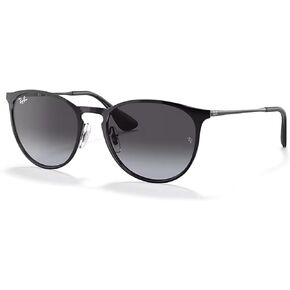 Ray-Ban RB3539 Erika Metal Rounded Sunglasses for Women + BUNDLE With Designer iWear Eyewear Kit