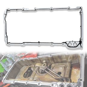 Oil Pan Gasket Set Fit for Chevy Silverado Suburban Tahoe Trailblazer GMC Sierra Yukon Cadillac Escalade 4.8L 5.3L 6.0L 6.2L Replace 12612350 OS30693R
