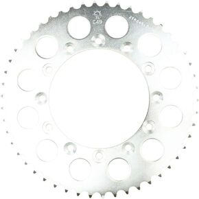 ضرس خلفي من الفولاذ JT Sprockets JTR245/2.50 50T، أسود