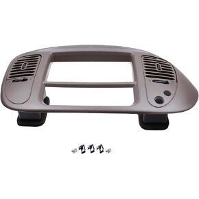 ApplianPar Center Dash A/C Dashboard Air Vent Bezel for Ford F-150 Expedition 1997-2003