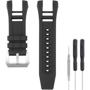 32.5mm Watch Band Compatible with Invicta, Soft Silicone Rubber Replacement Wrist Strap for Invicta Subaqua Noma IV Watch Straps in Kuwait