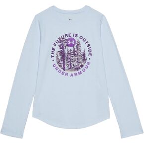 Under Armour Girls' Ua Future Long Sleeve Tee (Big Kids)