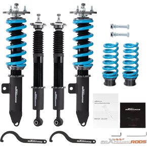 maXpeedingrods Coilover for Dodge Challenger 2008-2010, for Dodge Charger 2006-2010, 24 Levels Damper Coilovers Suspension Kit Struts, Height Adjustable Lowering Kits T6 Upgrade Series