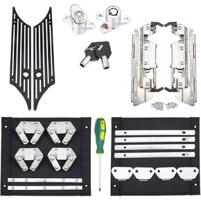 مجموعة أدوات مزلاج السرج من Amazicha متوافقة مع Harley Touring Street Glide Electra Glide Road Glide Road King 1993-2013 in Kuwait