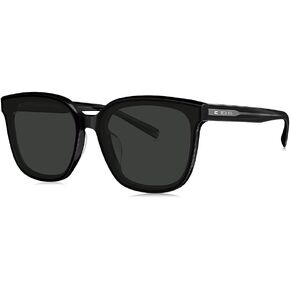 BOLON Men Women Acetate Retro D-shape Square Korean Style Nylon Lens Polarized UV400 Sunglasses BL3179