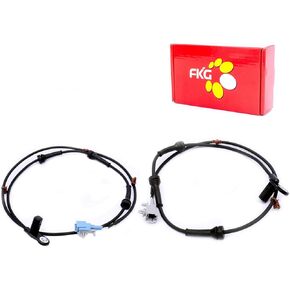 FKG ABS Wheel Speed Sensor Rear Left and Right ALS348 ALS349 for 2004-2008 Nissan Maxima 3.5L, Set of 2