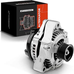 A-Premium Alternator Compatible with Lexus LS430 2001-2003, SC430 2002-2010, V8 4.3L, 130Amp 12V 6-Groove Pulley Clockwise, Replace# 400-52314R, VND0302, 104210-3030