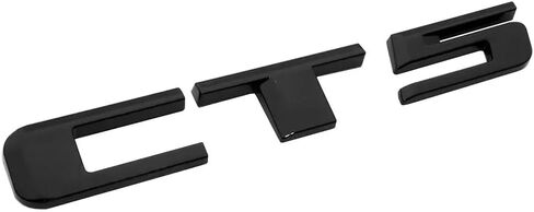 1x CT5 Nameplate Sport Fit for CT5 Rear Trunk Decklid Letter Adhesive Badge Emblem (Gloss Black), OLASDG-02 in Saudi Arabia