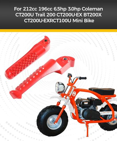 Pegs for Bike,Car Accessories Foot Pegs,Bike Foot Pegs,Mini Bike Parts,Mini Bike Foot Pegs Foot Rest Kit,Foot Pegs Footrest Bracket Foot Pedal for 79cc 97cc 100cc 3.0hp 196cc 200cc 6.5hp (Silver) in Saudi Arabia