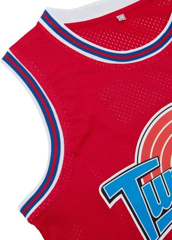 Mens Basketball Jersey #23 Space Movie Jersey White/Black/Blue in Saudi Arabia