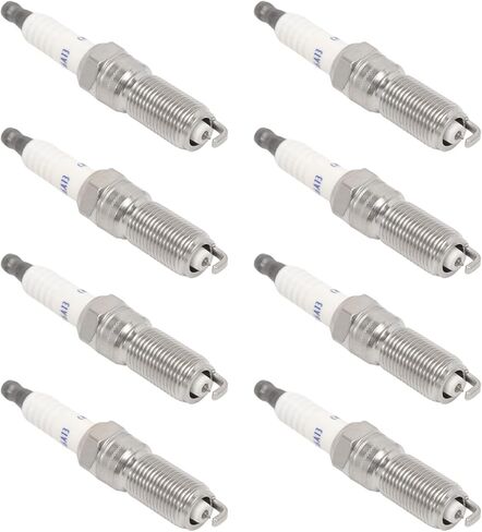 حزمة من 8 شمعات إشعال بلاتينيوم إيريديوم تناسب سيلفرادو 1500/2500/3500 HD تاهو كامارو سوبربان سييرا 1500 يوكون XL إسكاليد يستبدل 91418، ILTR5E11، 12622441، 12625058 in Kuwait