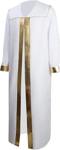 Classic Choir Robes Preachers Confirmation Robe Adult Clergy Church Pastor Pulpit Robes Baptism Choir Robe Unisex in Kuwait