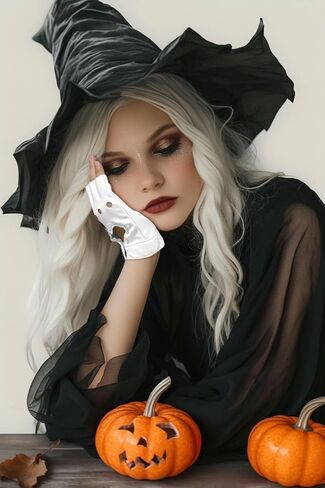 1 Pair of Half Finger Dance Gloves PU Leather Gloves Heart Cutout Shiny Punk Fingerless Gloves for Halloween Costume Dress Up in Kuwait