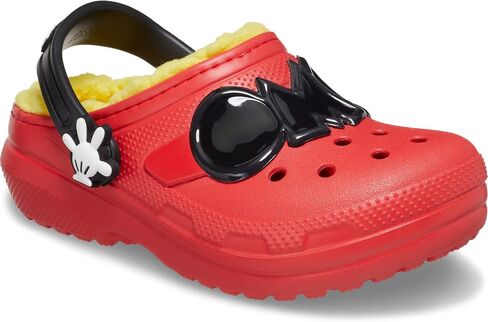 Crocs Unisex-Child Classic Lined Disney Clogs, Mickey and Minnie Mouse Shoes and Slippers in Kuwait