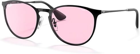 Ray-Ban RB3539 Erika Metal Rounded Sunglasses for Women + BUNDLE With Designer iWear Eyewear Kit in Saudi Arabia