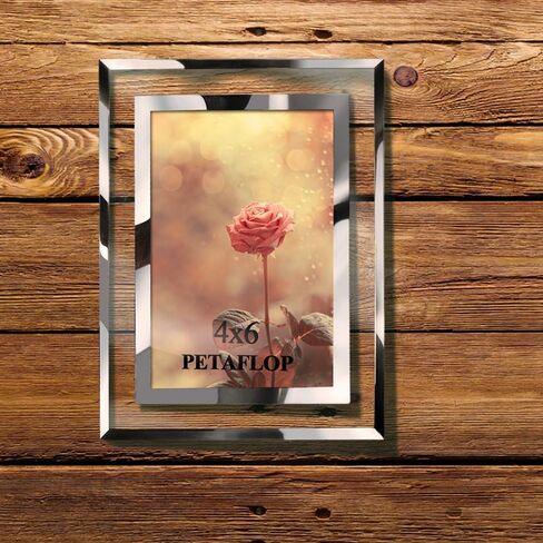 PETAFLOP 5x7 Picture Frames Perfect for Family Office Table Decorations, Set of 2 clear in Kuwait
