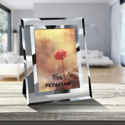 PETAFLOP 5x7 Picture Frames Perfect for Family Office Table Decorations, Set of 2 clear in Kuwait