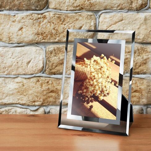 PETAFLOP 5x7 Picture Frames Perfect for Family Office Table Decorations, Set of 2 clear in Kuwait
