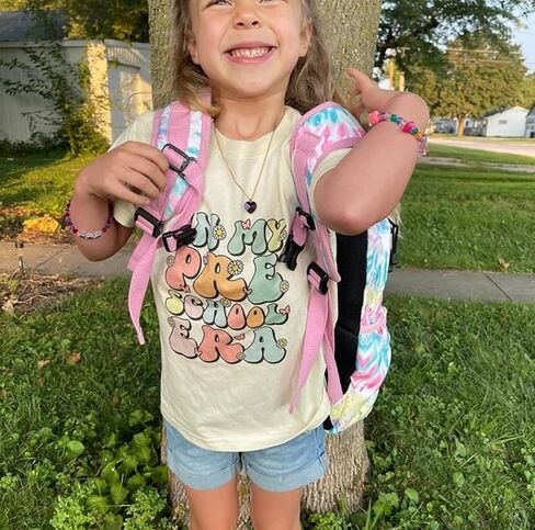 First Day of Preschool Shirt Kids Girls Back to School T-Shirt Letter Print in My Preschool Era Short Short Tops Tee in Kuwait