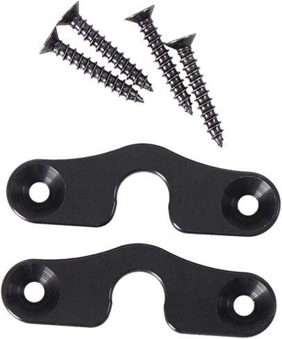 Aluminum Alloy Sun Visor Repair Kit Heavy Duty Upgraded Visor Mounting Clips Fit for Wrangler 2018-2023 Fit for Wrangler JK 2018 Fit for Gladiator 2020 2021 2022 2023-2PCS in Kuwait