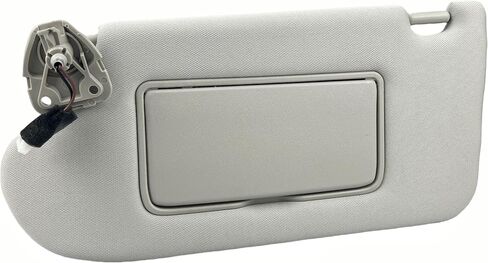 Pair of Left and Right Gray Sun Visors with Retainers Screws for Nissan Altima 2013 2014 2015 2016 2017 2018 with Light Sunroof Interior Windshield Sunshade Replacement 96401-3TA2A in Saudi Arabia