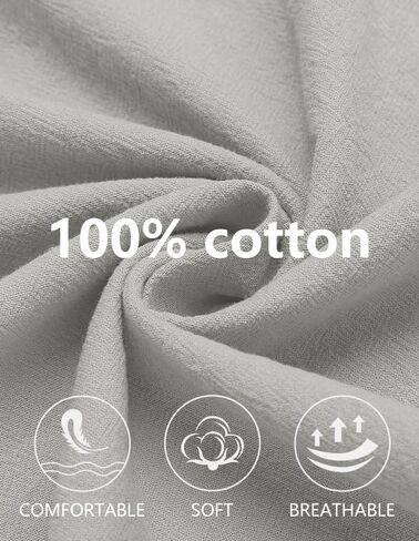 COOFANDY Men's Casual Cotton Pants Elastic Waist Drawstring Linen Beach Summer Pants Lightweight Yoga Trousers in Saudi Arabia