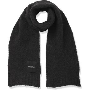 Calvin Klein womens Soft Boucle Cold Weather Knit Scarf in Kuwait