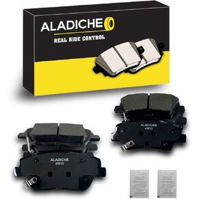 8Pcs Front Rear Ceramic Disc Brake Pads Set Compatible with 2009-2015 Hyundai Sonata,2011-2016 Kia Optima