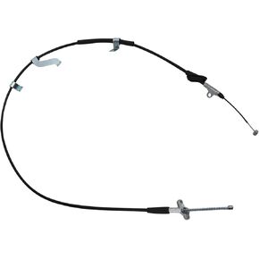 TRQ Rear Right Parking Brake Cable Passenger Side Compatible with 1998-2002 Honda Accord