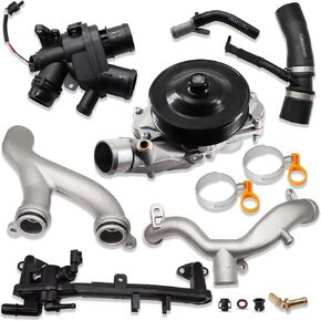Cooling System Replace Compatible with 2010-2020 Jaguar for 2010-2020 Land Rover 3.0L 5.0L # Replace AJ813909 C2Z29189 C2Z28248 AJ812119 C2Z18615 AJ814042 C2D20660 C2Z27933