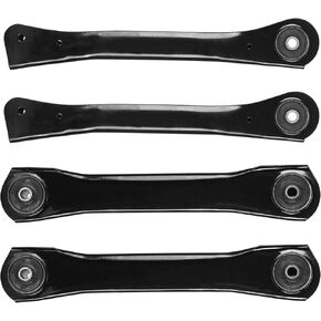 Front Upper & Lower Control Arms w/Bushing Assembly for Jeep Cherokee 91-99, Comanche 91-92 Suspension Kit K660203 K620244 4pc Set