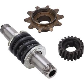 Clutch Shaft Gear Kit,Clutch Shaft Drive Sprocket Push Bike Gear Kit for 66cc 2 Stroke Engine Motorized ycle