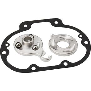 1987-up Big Twin Power Clutch Easy Pull Clutch Kit with Transmission Side Cover Gasket for Harley 1987-up Big Twin Softail Touring Dyna and 2018-up M8 Softail Touring with Mechanical Clutch