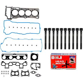 DNJ HGB614 Cylinder Head Gasket set with Head Bolt Kit For 2000-2006 Nissan Sentra 1.8L 1769cc L4 DOHC